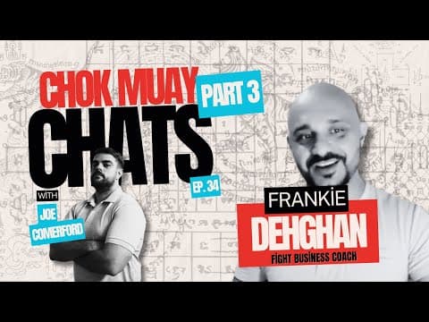The Fighter’s Mindset – The Missing Key to Muay Thai Success w/ Frankie D I Chok Muay Chats ep. 34