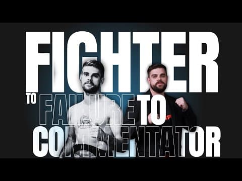 From Fighter to Failure to Muay Thai Commentator – My Story