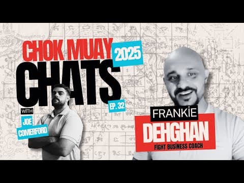 Overcoming Addiction & Building a Muay Thai Empire – Frankie D | Chok Muay Chats Ep. 32