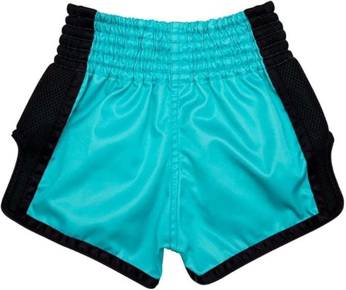 Fairtex Youth Muay Thai Boxing Shorts for Kids  Bsk2107 Turquoise — image 3