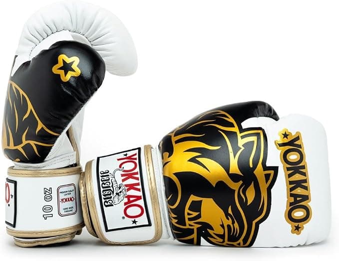 YOKKAO Design Breathable Muay Thai Boxing Glove White — image 3