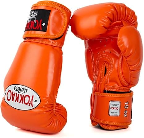 YOKKAO Matrix Muay Thai Boxing Gloves Matrix Orange — image 3