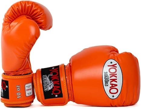 YOKKAO Matrix Muay Thai Boxing Gloves Matrix Orange — image 2