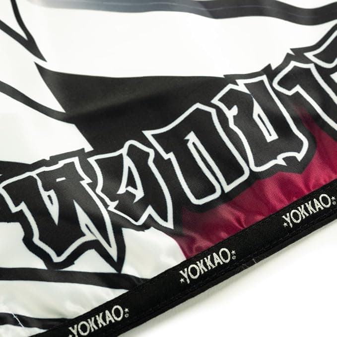 YOKKAO Muay Thai Boxing Shorts for Men & Women  Power White — image 4