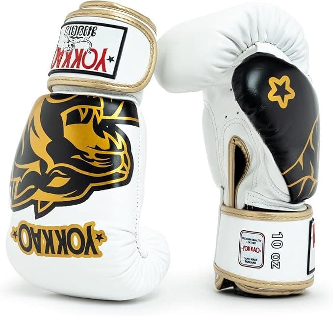 YOKKAO Design Breathable Muay Thai Boxing Glove White — image 2