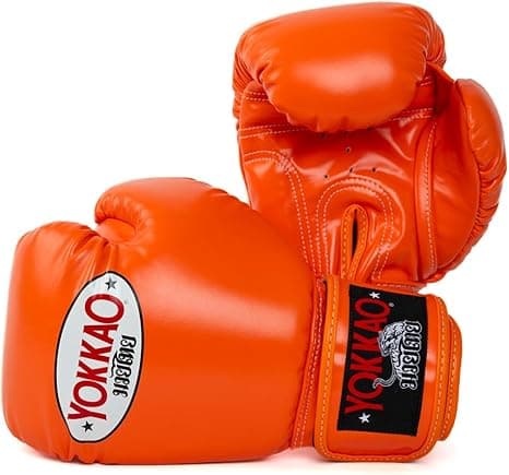 YOKKAO Matrix Muay Thai Boxing Gloves Matrix Orange