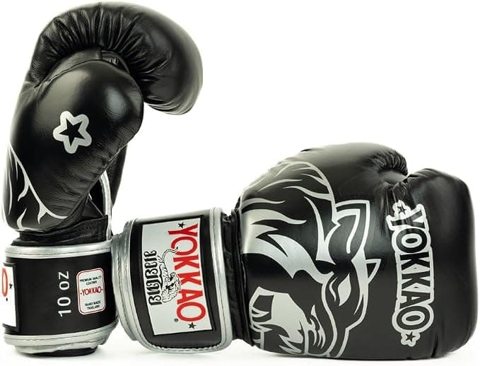 YOKKAO Design Breathable Muay Thai Boxing Glove Black — image 3