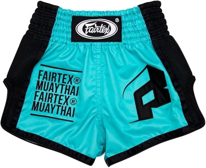 Fairtex Youth Muay Thai Boxing Shorts for Kids  Bsk2107 Turquoise