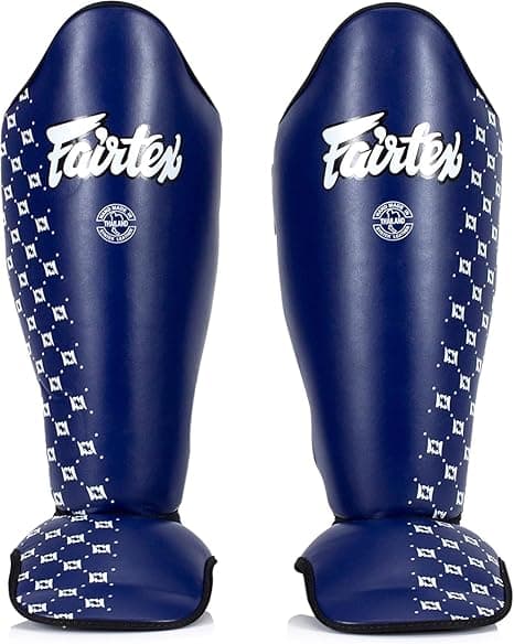 Fairtex SP5 Muay Thai Shin Guards Blue