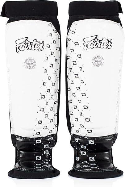 Fairtex SP6 Muay Thai Shin Guards White — image 5