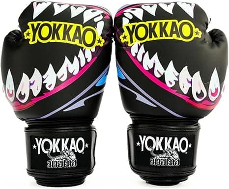 YOKKAO Microfiber Boxing Gloves Black — image 4