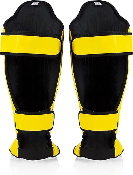 Fairtex SP5 Muay Thai Shin Guards Yellow — image 3