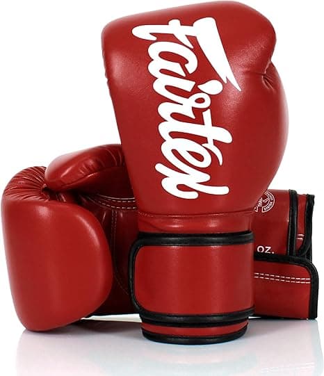 Fairtex Muay Thai Boxing Gloves Red