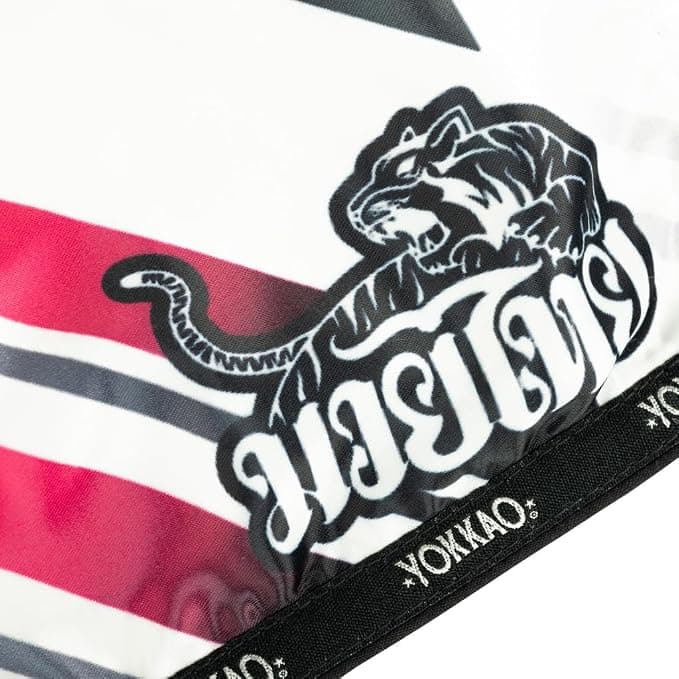 YOKKAO Muay Thai Boxing Shorts for Men & Women  Power White — image 3