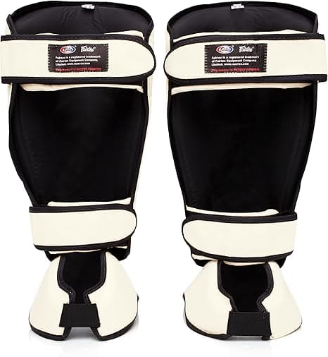 Fairtex SP7 Muay Thai Shin Guards White — image 3