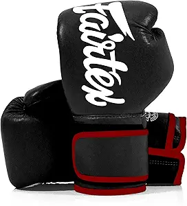 Fairtex Muay Thai Boxing Gloves Black