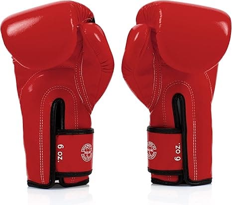 Fairtex Muay Thai Boxing Gloves Red — image 3