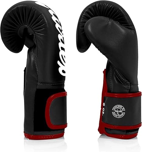 Fairtex Muay Thai Boxing Gloves Black — image 5