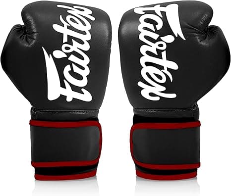 Fairtex Muay Thai Boxing Gloves Black — image 4