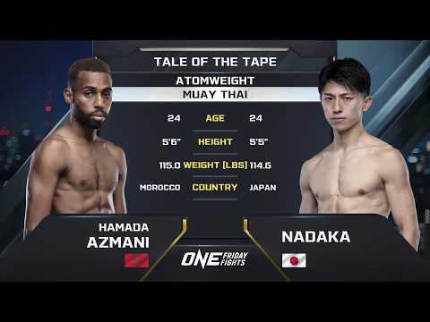 Nadaka vs. Hamada Azmani | Muay Thai Full Fight